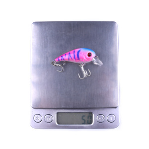 Leurres <span class=keywords><strong>de</strong></span> pêche artificiels 3D Lure Eyes Crank Hard Baits 5CM 5G avec bruit et matériau flottant - Product Image 6