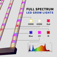 SLTMAKS élèvent la lumière hydroponique 1300W UV IR Double canaux modifiables écologiques Samsung Diodes Led élèvent la lumière spectre complet