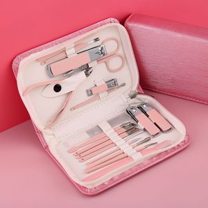 Vente chaude 18 pièces coupe-ongles kit de lime à ongles en acier inoxydable <span class=keywords><strong>beauté</strong></span> soins personnels ensemble de manucure Logo personnalisé - Product Image 5