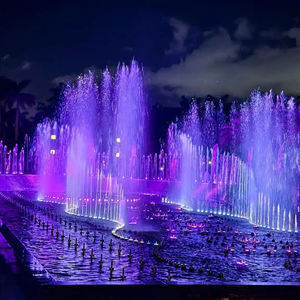 <span class=keywords><strong>Sinfonía</strong></span> <span class=keywords><strong>del</strong></span> agua y <span class=keywords><strong>la</strong></span> música: fuente de baile de agua grande Jardín al aire libre Lago Fuente de baile de música con luz LED artificial - Product Image 2