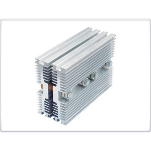 Heat Sinks Aluminum Anodized For IGBT Thyristor Rectifier Bridge 200-80184-80128-57 Customizable <b>Mounting</b> Type - Product Image 1