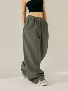 Pantalon de jogging gris Y2K ample à jambe large, taille haute, coupe décontractée, style streetwear, avec cordon de serrage aux chevilles, inspiré <span class=keywords><strong>Jazz</strong></span> Hip Hop Kpop - Product Image 5