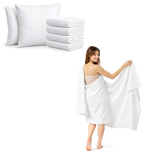 Serviettes de bain jetables, réutilisables, légères et portables, en coton non tissé compressé, sur mesure, OEM d'usine - Product Image 6