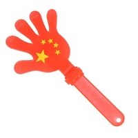 Accessoires de cheering promotionnels en plastique coloré, claquettes à main, bâtons de cheering, jouets bruyants pour fêtes, concerts et événements sportifs