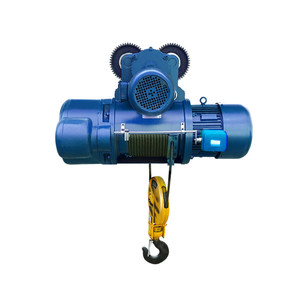 Palans électriques à câble en acier CD1 MD1, 5 tonnes, faible hauteur de plafond, avec télécommande sans fil, pour la vente au détail et les hôtels, directement de l'usine - Product Image 1