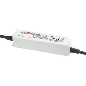 Controlador LED Mean Well LPF-25D 25W 24V 1.05A, Corriente Constante, Regulable, Canal Único, Convertidor AC/DC - Product Image 1