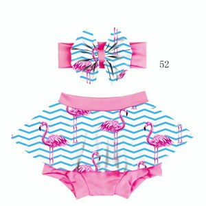 Fancy Bloom Flower - Cubrepañales de Cintura Alta para Bebés y Niños Pequeños, Estilo Boutique, para Recién Nacidos, Niños y Niñas - Product Image 1