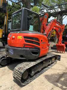 Venta caliente utilizada para Kubota Kx155 Mini Excavadora 161 y 163 Modelos 5.5ton Bulldozer con oruga hidráulica para US Dirt Turf - Product Image 2