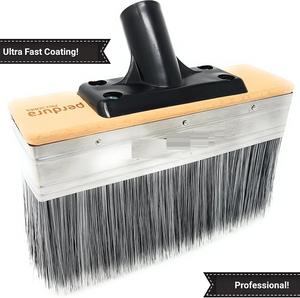 Pinceau applicateur de teinture <span class=keywords><strong>pour</strong></span> terrasse de 7 pouces - Fonctionne sur le bois, le béton et le composite - <span class=keywords><strong>Pour</strong></span> revêtements à base d'eau et d'huile - Product Image 1