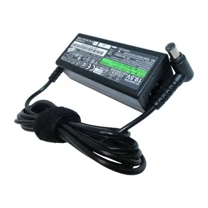 Voor Sony 19.5V 2a 40W 6.5*4.4Mm Laptop Adapter Oplader Vaio VGP-AC19V39 VGP-AC19V40 VGP-AC19V47 VGP-AC19V57 PA-1400-06SN Kabels