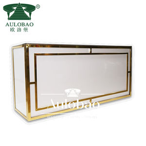 Club nocturno Marco de acero inoxidable PVC Plegable Comercial Cafe Bar Contadores - Product Image 6