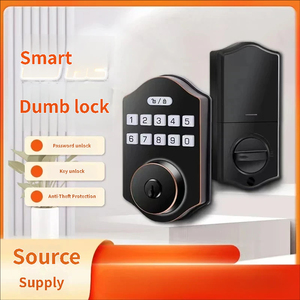 Serratura elettronica intelligente di sicurezza per porta, non connessa, senza chiave, con tastiera elettronica, per hotel, set serratura per mobili - Product Image 1