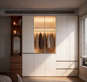 BALOM Customized Bedroom <b>Wardrobe</b> Closet Multifunctional Closet Storage Organization for <b>Clothes</b> Storage <b>Organizer</b> - Product Image 6