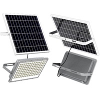 Ip65 tahan air luar ruangan 50w 100w 200w 300w CIP 5054 super terang lensa pc lampu sorot tenaga surya led