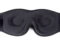 Casque d'écoute Bluetooth sans fil Bandeau en mousse à mémoire de forme 3D Masque pour les yeux pour dormir Relax