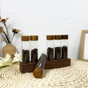 Tube en verre personnalisé de 118 mm avec bouchon résistant aux enfants pour les bonbons gélifiés - Product Image 3