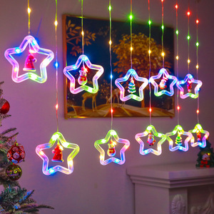 Guirlande lumineuse LED de Noël la plus vendue, avec pendentifs de dessins animés, cordon en PVC, étanche, alimentée par USB, IP42, luminosité réglable - Product Image 4