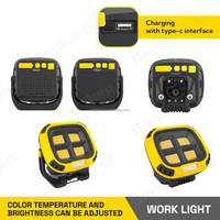Lampe de travail LED portable Bright Bird, magnétique, COB, extérieure, rotation à 360 degrés, crochet multifonctionnel, camping, bureau, utilisation, indice de protection IP44