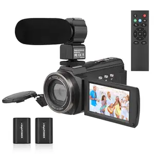 4K Video Camera Camcorder 16X Zoom Night Sight 48MP Recorder Digital Video Camera
