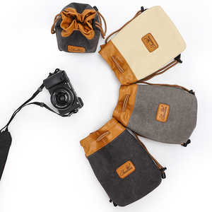 Petit sac à main pliable avec cordon de serrage, sac à main souple pour <span class=keywords><strong>appareil</strong></span> <span class=keywords><strong>photo</strong></span> reflex numérique DSLR, <span class=keywords><strong>pochette</strong></span> pour objectif d'<span class=keywords><strong>appareil</strong></span> <span class=keywords><strong>photo</strong></span> Canon <span class=keywords><strong>Nikon</strong></span> Sony - Product Image 1