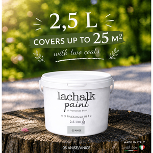 03 ANISE 25 lt LaChalk the evolution of <b>chalk</b> paint Where <b>chalk</b> meets resin: Hybrid <b>Chalk</b> Resin Paint made in Italy - Product Image 2