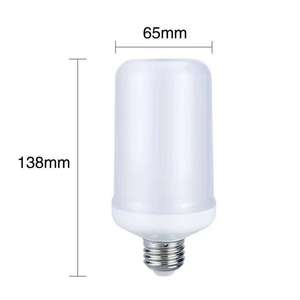 หลอดไฟเปลวไฟ LED B22 E26 E27 5W จำลองไฟเอฟเฟกต์สำหรับตกแต่งบาร์ KTV บ้าน - Product Image 5