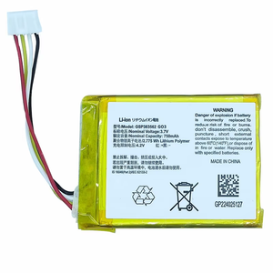 เปลี่ยนแบตเตอรี่ลำโพง GSP383562 แบตเตอรี่ลิเธียม 3.7v 750mAh แบตเตอรี่แบบชาร์จได้สำหรับลำโพงบลูทูธ <span class=keywords><strong>JBL</strong></span> GO3 <span class=keywords><strong>GO</strong></span> 3 - Product Image 6