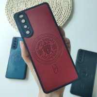 Vente en gros d'usine de coques de téléphone anti-chute en TPU + cuir artificiel adaptées à SONY Xperia 10V