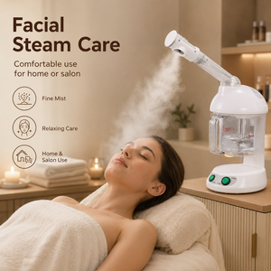 Professional Electric Nano Ionic Facial <b>Steamer</b> with Hot Mist & Sauna for Deep Cleansing & Skin Hydration Car & Outdoor Use - Product Image 2