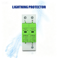 Parafoudres intelligents 2P 3P 20 kA 40 kA DC500V/1000V pour la protection contre les surtensions domestiques et les risques de foudre