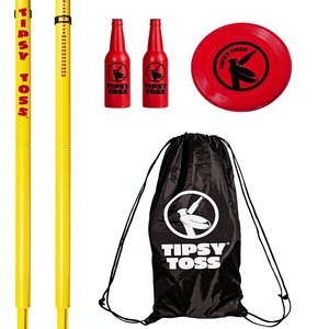GoSports Tipsy Toss Game Set - Gioco da Giardino con Disco Volante e Bottiglie per Bambini da 0 a 24 Mesi - Scegli Pro o Standard - Product Image 1
