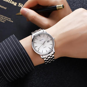 Nuevo Reloj de Cuarzo para Hombre, Diseño Simple, Resistente al Agua, Caja de Aleación, Acero Inoxidable, Calendario, Manecillas, Mecánico - Product Image 5