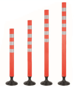 Postes Delimitadores de Tráfico Naranja para Estacionamiento y Calle, Venta al por Mayor de Fábrica - Product Image 1