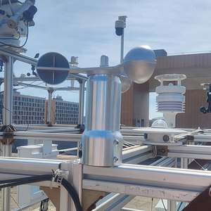 Anémomètre extérieur en alliage d'aluminium, type chauffant, instrument de mesure précis de la qualité de l'air, capteur de vent pour la surveillance environnementale - Product Image 1
