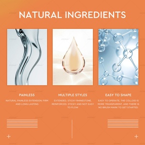 JTING Nouvelle Arrivée Gel de Construction 8-en-1 pour Ongles, Colle, Gel de Base Durcissant, Mélange et Nivellement, OEM ODM - Product Image 3