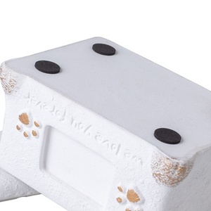 Premium Stokta Mevcut Melek Şeklinde Evcil Hayvan Cenaze Urnleri, Köpekler ve Kediler için Paslanmaz Kremasyon Tabutları, Evcil Hayvan Külleri için Hatıra Urnleri - Product Image 5