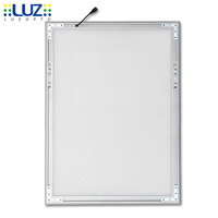Cadre d'affiche de film LED personnalisé pour intérieur 27x40, cadre à encliquetage, boîtes lumineuses publicitaires, cadre en aluminium, boîte lumineuse LED mince