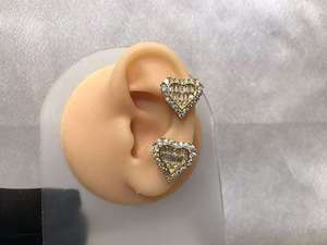 Boucles d'oreilles clous en diamant CZ de haute qualité pour hommes, femmes, unisexe, bijoux en or, clous délicats pour tous les jours, design élégant et minimaliste - Product Image 4