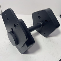 Ensemble d'haltères réglables professionnels en acier durable, type insert, pour l'entraînement de force, équipement de fitness pour la salle de sport
