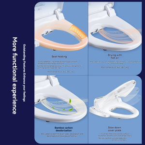 Siège de toilette surélevé pour enfants siège de toilette intelligent domestique chauffant électrique Bidet siège de toilette mural - Product Image 4