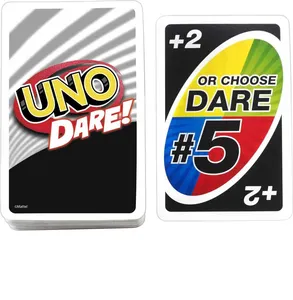 Permainan papan hiburan Zon Ama permainan kartu berani Unos untuk malam keluarga menampilkan menantang
