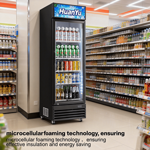 Refrigerador Exhibidor de <span class=keywords><strong>Coca</strong></span>-<span class=keywords><strong>Cola</strong></span> con Puerta con Cerradura y Logotipo Personalizado Gratuito, Equipo de Refrigeración Comercial para Supermercados - Product Image 2