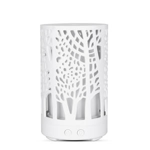 Crossborder Mini 180ml Wood Grain Aroma <b>Diffuser</b> With Led Light Usb Powered Humidifier For Home Essential <b>Oil</b> Lamp - Product Image 3