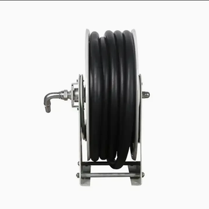 Enrouleur de <span class=keywords><strong>tuyau</strong></span> de carburant auto-rétractable Bernet de 1 pouce avec buse, 10 à 20 mètres, portable, pour distributeur de carburant - Product Image 6