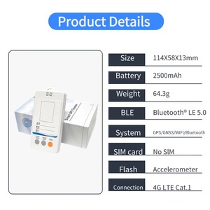 Thông Minh GNSS GPS Theo Dõi Vị Trí Thiết Bị 4G Không Dây Trong Nhà Ngoài Trời Nhân Viên Làm Việc ID Huy Hiệu Tên Thẻ BLE Thẻ Nhân Viên Làm Việc ID - Product Image 6
