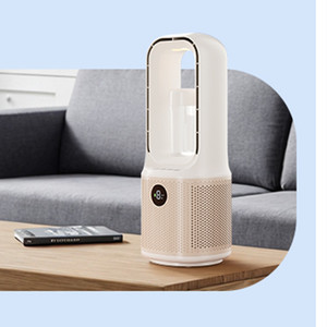 Ventilateur de bureau sans pales <span class=keywords><strong>Feigo</strong></span>, rechargeable, avec fonction de pulvérisation d'air, ventilateur portable avec humidificateur pour la maison et le bureau - Product Image 2