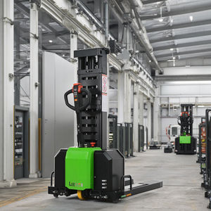 Liebo 1トンセルフリフトスタッカーリチウム電池<span class=keywords><strong>CE</strong></span>認定セルフローディングフォークリフトフル電動テイクアウェイスタッカー - Product Image 1