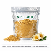 Ekstrak Bunga Camellia Sinensis Bubuk Ekstrak Herbal Kelas Makanan 99% Murni Larut dalam Air