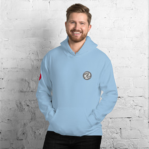Felpa con Cappuccio Unisex Pesante 500GSM con Zip, Ricamo 3D e Design Stampato - Product Image 6