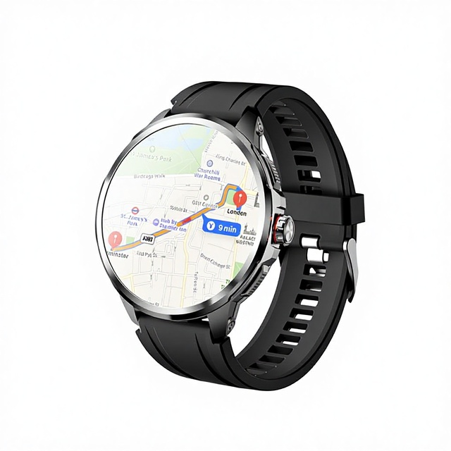 Cross-Border All-Network H99 Card-Inserting 195-Inch AMOLED Large-Screen Rotating Photography Blood Oxygen Heart Rate GPS